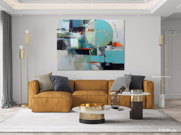 Extra Large Modern Canvas Paintings, Hand Painted Canvas Art, Large Original Wall Art Painting for Bedroom, Acrylic Paintings on Canvas-Grace Painting Crafts