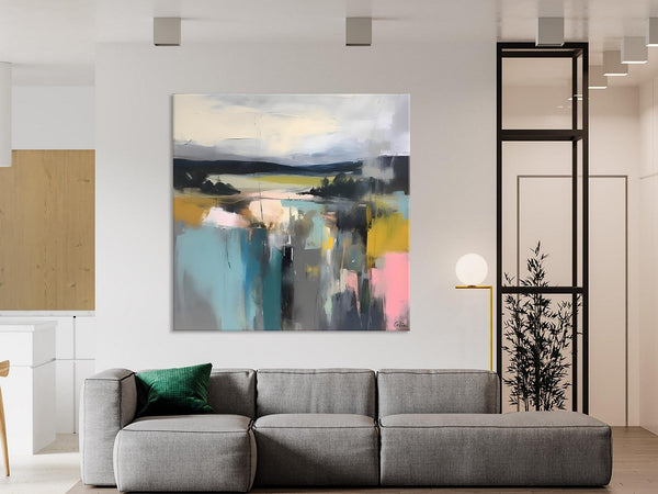 Contemporary Canvas Art, Original Modern Wall Art, Modern Acrylic Artwork, Modern Canvas Paintings, Large Abstract Painting for Bedroom-Grace Painting Crafts