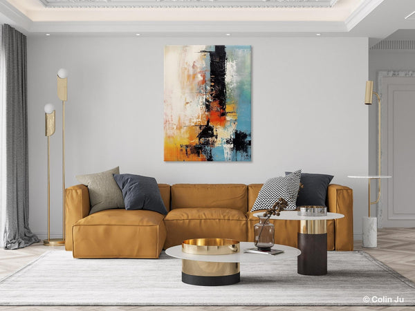 Contemporary Wall Art Paintings, Hand Painted Canvas Art, Original Abstract Art, Modern Acrylic Paintings, Large Paintings for Living Room-Grace Painting Crafts