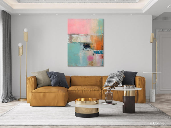 Canvas Paintings for Dining Room, Oversized Modern Wall Art, Acrylic Painting on Canvas, Contemporary Paintings, Original Abstract Paintings-Grace Painting Crafts