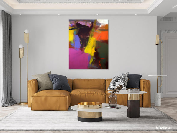 Abstract Paintings for Sale, Modern Wall Art for Living Room, Contemporary Acrylic Paintings, Original Abstract Art, Abstract Art on Canvas-Grace Painting Crafts