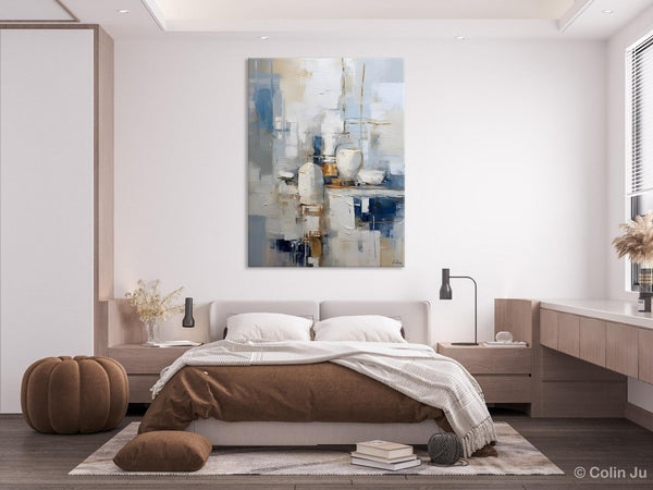 Oversized Contemporary Acrylic Paintings, Modern Abstract Paintings, Original Canvas Wall Art, Extra Large Canvas Painting for Living Room-Grace Painting Crafts