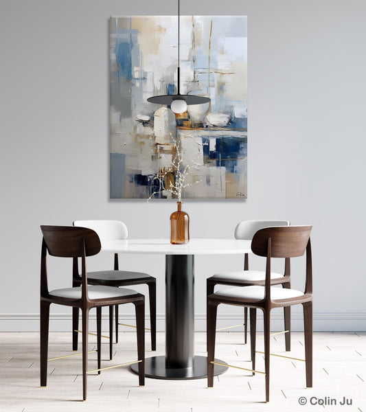 Oversized Contemporary Acrylic Paintings, Modern Abstract Paintings, Original Canvas Wall Art, Extra Large Canvas Painting for Living Room-Grace Painting Crafts