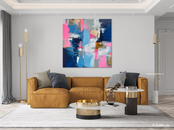 Canvas Art, Original Modern Wall Art, Modern Acrylic Artwork, Modern Canvas Paintings, Contemporary Large Abstract Painting for Dining Room-Grace Painting Crafts