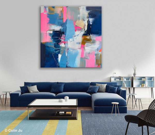 Canvas Art, Original Modern Wall Art, Modern Acrylic Artwork, Modern Canvas Paintings, Contemporary Large Abstract Painting for Dining Room-Grace Painting Crafts