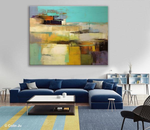 Modern Wall Art Ideas for Bedroom, Extra Large Canvas Painting, Original Abstract Art, Hand Painted Wall Art, Contemporary Acrylic Paintings-Grace Painting Crafts