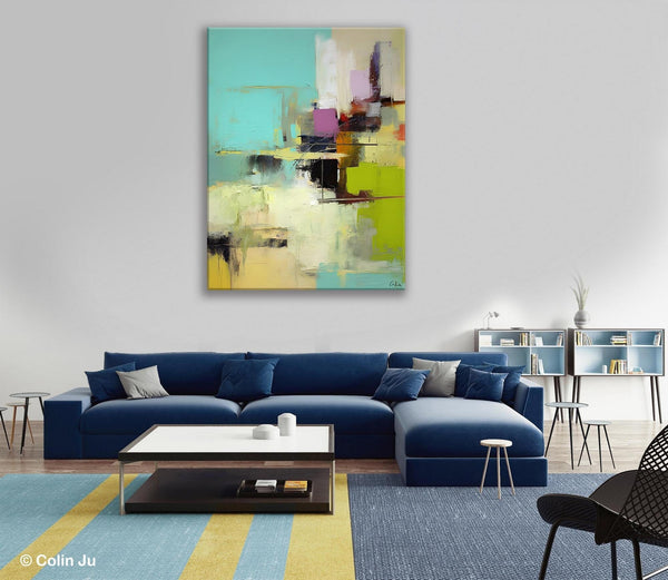 Contemporary Wall Art Paintings, Extra Large Original Art, Abstract Landscape Artwork, Landscape Painting on Canvas, Hand Painted Canvas Art-Grace Painting Crafts