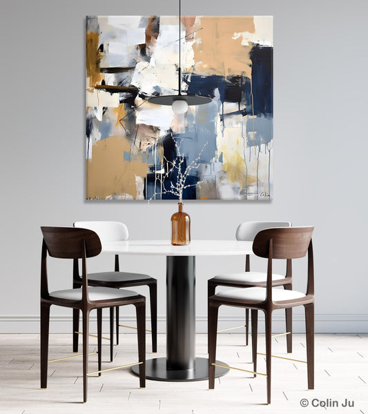 Large Wall Art for Bedroom, Abstract Modern Acrylic Art, Canvas Paintings for Sale, Modern Original Abstract Art, Contemporary Canvas Art-Grace Painting Crafts