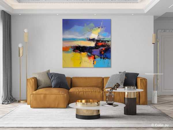 Modern Acrylic Artwork, Buy Art Paintings Online, Contemporary Canvas Art, Original Modern Paintings, Large Abstract Painting for Bedroom-Grace Painting Crafts
