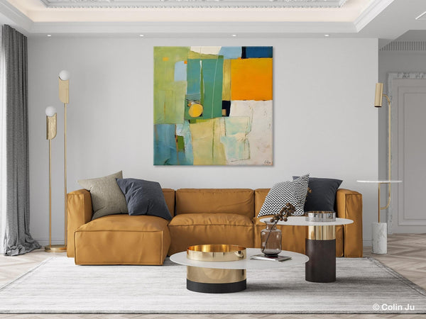 Original Modern Wall Paintings, Contemporary Canvas Art, Abstract Painting for Bedroom, Modern Acrylic Artwork, Heavy Texture Canavas Art-Grace Painting Crafts