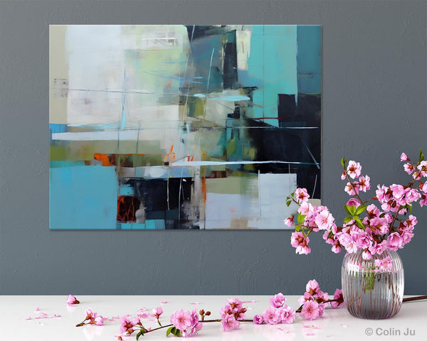 Extra Large Canvas Paintings, Original Abstract Painting, Modern Wall Art Ideas for Living Room, Impasto Art, Contemporary Acrylic Paintings-Grace Painting Crafts