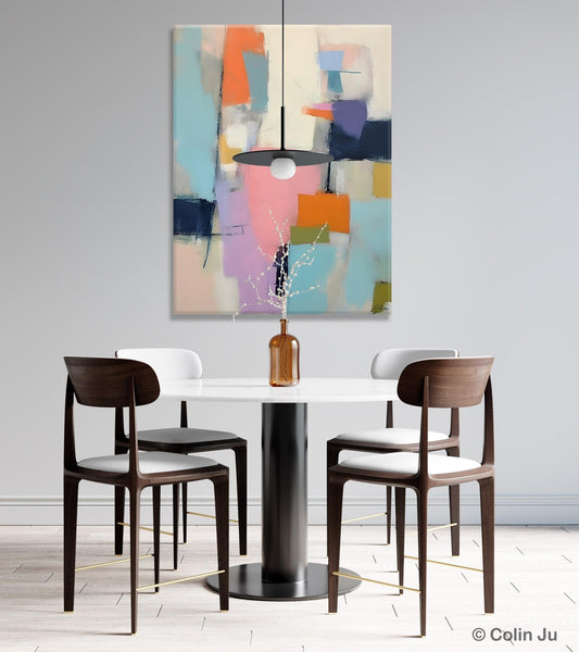 Modern Paintings, Large Contemporary Wall Art, Acrylic Painting on Canvas, Extra Large Paintings for Dining Room, Original Abstract Painting-Grace Painting Crafts
