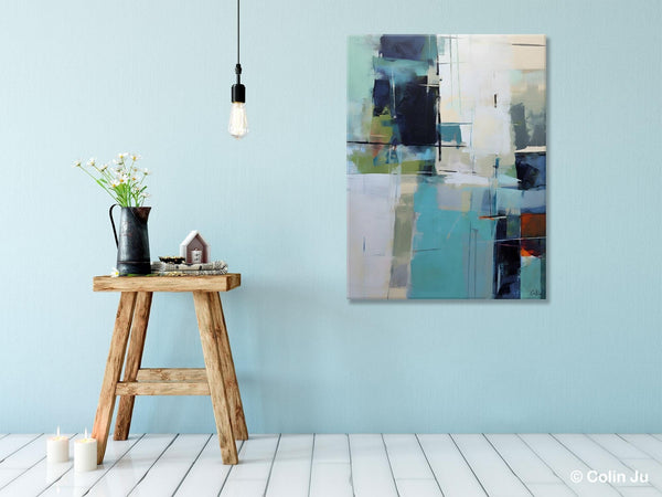 Large Contemporary Wall Art, Acrylic Painting on Canvas, Modern Paintings, Extra Large Paintings for Dining Room, Original Abstract Painting-Grace Painting Crafts