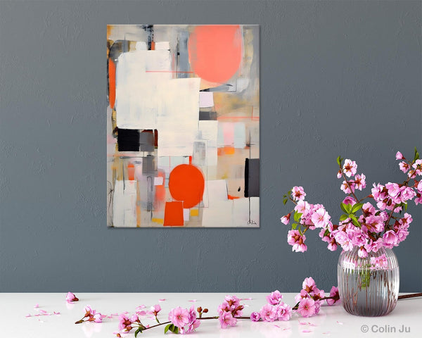Acrylic Painting on Canvas, Contemporary Wall Art Paintings, Canvas Paintings for Bedroom, Extra Large Original Art, Buy Paintings Online-Grace Painting Crafts