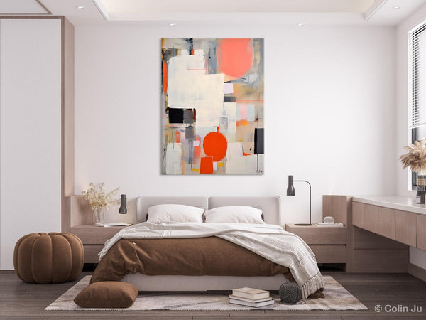 Acrylic Painting on Canvas, Contemporary Wall Art Paintings, Canvas Paintings for Bedroom, Extra Large Original Art, Buy Paintings Online-Grace Painting Crafts