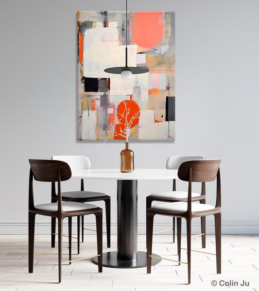 Acrylic Painting on Canvas, Contemporary Wall Art Paintings, Canvas Paintings for Bedroom, Extra Large Original Art, Buy Paintings Online-Grace Painting Crafts