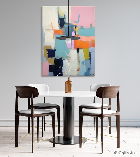 Contemporary Wall Art Paintings, Acrylic Painting on Canvas, Abstract Paintings for Bedroom, Extra Large Original Art, Buy Wall Art Online-Grace Painting Crafts