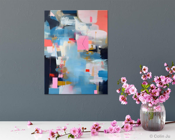 Modern Wall Paintings, Contemporary Painting on Canvas, Abstract Painting for Bedroom, Extra Large Original Acrylic Art, Buy Wall Art Online-Grace Painting Crafts