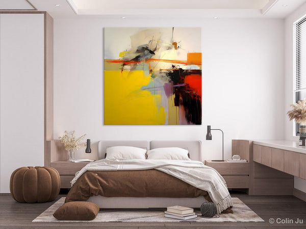 Modern Canvas Art Paintings, Contemporary Canvas Art, Original Modern Wall Art, Modern Acrylic Artwork, Large Abstract Paintings for Bedroom-Grace Painting Crafts