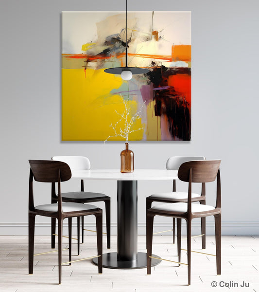 Modern Canvas Art Paintings, Contemporary Canvas Art, Original Modern Wall Art, Modern Acrylic Artwork, Large Abstract Paintings for Bedroom-Grace Painting Crafts