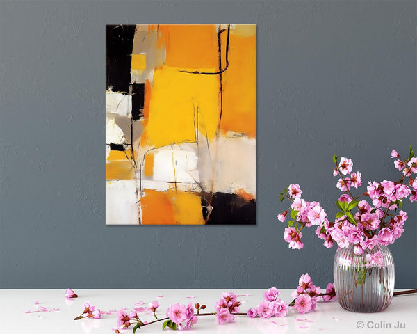 Extra Large Paintings for Bedroom, Abstract Wall Paintings, Large Contemporary Wall Art, Hand Painted Canvas Art, Original Modern Painting-Grace Painting Crafts