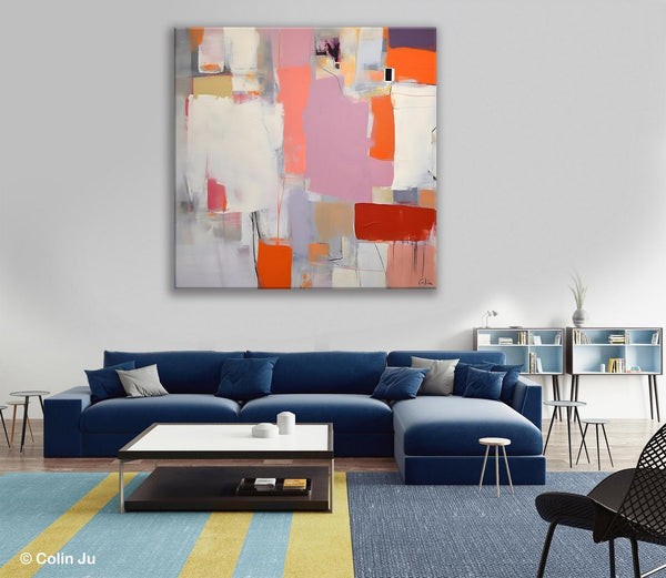 Modern Acrylic Paintings, Original Modern Paintings, Contemporary Canvas Art for Living Room, Extra Large Abstract Paintings on Canvas-Grace Painting Crafts
