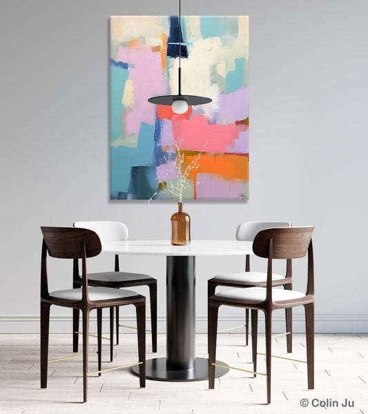 Contemporary Paintings on Canvas, Large Wall Art Painting for Dining Room, Original Abstract Wall Art, Oversized Abstract Wall Art Paintings-Grace Painting Crafts