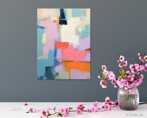 Contemporary Paintings on Canvas, Large Wall Art Painting for Dining Room, Original Abstract Wall Art, Oversized Abstract Wall Art Paintings-Grace Painting Crafts