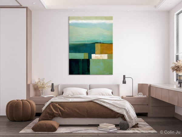 Large Wall Art Painting for Bedroom, Original Canvas Artwork, Contemporary Acrylic Painting on Canvas, Oversized Abstract Wall Art Paintings-Grace Painting Crafts