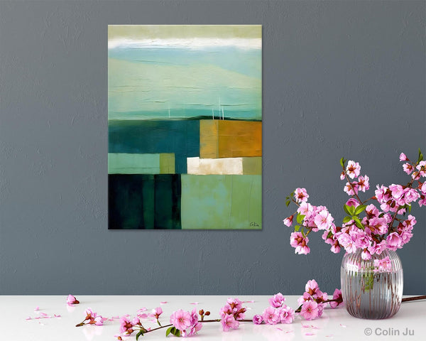 Large Wall Art Painting for Bedroom, Original Canvas Artwork, Contemporary Acrylic Painting on Canvas, Oversized Abstract Wall Art Paintings-Grace Painting Crafts