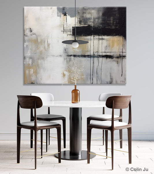 Hand Painted Original Canvas Art, Contemporary Acrylic Paintings, Large Wall Art Painting for Bedroom, Oversized Modern Abstract Paintings-Grace Painting Crafts