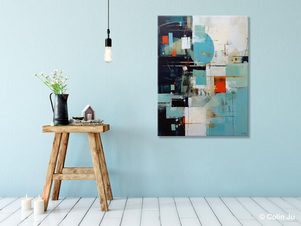 Contemporary Acrylic Painting on Canvas, Large Wall Art Painting for Bedroom, Original Canvas Art, Oversized Modern Abstract Wall Paintings-Grace Painting Crafts