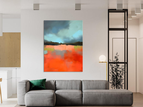 Original Canvas Artwork, Contemporary Acrylic Painting on Canvas, Large Wall Art Painting for Bedroom, Oversized Abstract Wall Art Paintings-Grace Painting Crafts