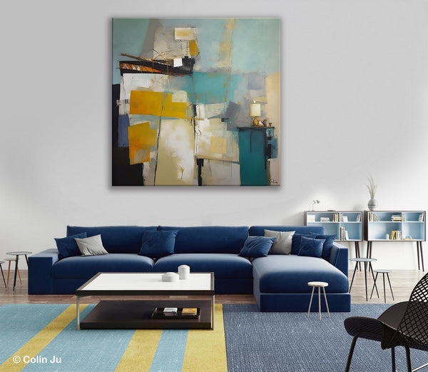 Original Modern Paintings, Contemporary Canvas Art for Living Room, Modern Acrylic Paintings, Extra Large Abstract Paintings on Canvas-Grace Painting Crafts