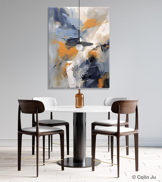Contemporary Acrylic Paintings on Canvas, Large Wall Art Paintings for Bedroom, Oversized Abstract Wall Art Paintings, Original Abstract Art-Grace Painting Crafts