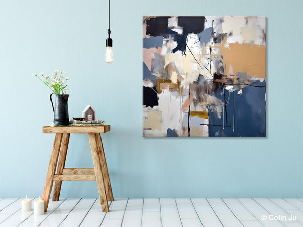 Extra Large Canvas Paintings for Living Room, Original Modern Abstract Artwork, Modern Canvas Art Paintings, Abstract Wall Art for Sale-Grace Painting Crafts