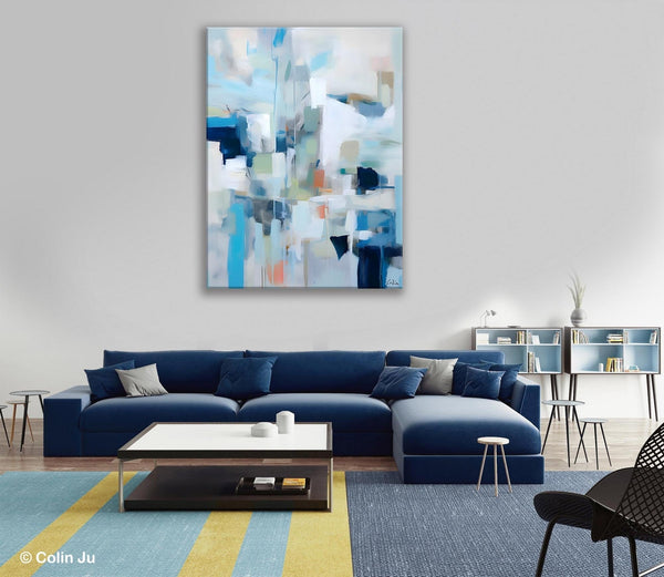 Large Modern Canvas Wall Paintings, Original Abstract Art, Hand Painted Acrylic Painting on Canvas, Large Wall Art Painting for Dining Room-Grace Painting Crafts