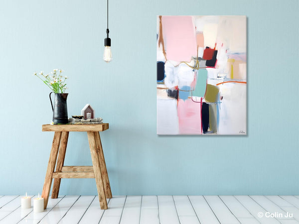 Hand Painted Canvas Art, Modern Paintings, Large Contemporary Wall Art, Extra Large Paintings for Living Room, Original Abstract Painting-Grace Painting Crafts