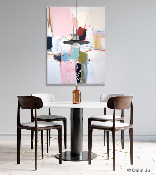 Hand Painted Canvas Art, Modern Paintings, Large Contemporary Wall Art, Extra Large Paintings for Living Room, Original Abstract Painting-Grace Painting Crafts