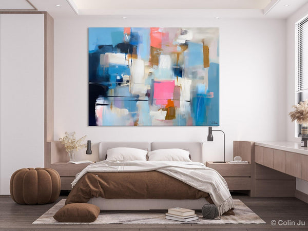 Large Wall Art Paintings, Simple Canvas Art, Contemporary Painting on Canvas, Original Canvas Wall Art for sale, Simple Abstract Paintings-Grace Painting Crafts
