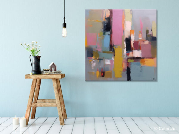 Original Modern Abstract Artwork, Modern Canvas Art Paintings, Extra Large Canvas Paintings for Living Room, Abstract Wall Art for Sale-Grace Painting Crafts