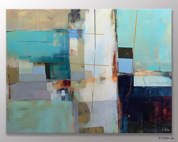 Hand Painted Original Canvas Wall Art, Large Canvas Art Painting for Bedroom, Huge Modern Abstract Paintings, Contemporary Acrylic Paintings-Grace Painting Crafts