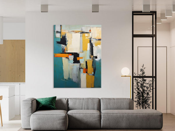 Heavy Texture Paintings, Large Original Wall Art Painting for Bedroom, Large Modern Canvas Paintings, Acrylic Paintings on Canvas-Grace Painting Crafts