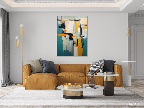 Heavy Texture Paintings, Large Original Wall Art Painting for Bedroom, Large Modern Canvas Paintings, Acrylic Paintings on Canvas-Grace Painting Crafts