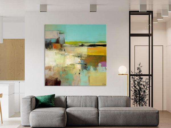 Original Modern Abstract Art for Bedroom, Extra Large Canvas Paintings for Living Room, Abstract Wall Art for Sale, Simple Modern Art-Grace Painting Crafts
