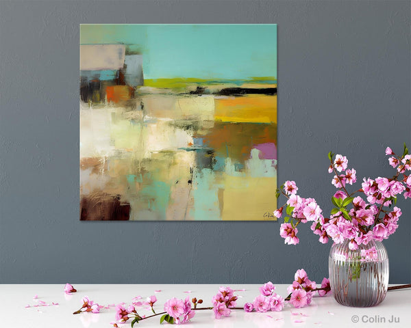 Original Modern Abstract Art for Bedroom, Extra Large Canvas Paintings for Living Room, Abstract Wall Art for Sale, Simple Modern Art-Grace Painting Crafts