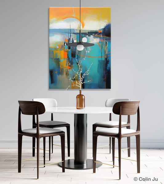 Extra Large Modern Canvas Art for Bedroom, Original Art Paintings, Large Paintings for Sale, Hand Painted Canvas Art, Acrylic Art on Canvas-Grace Painting Crafts