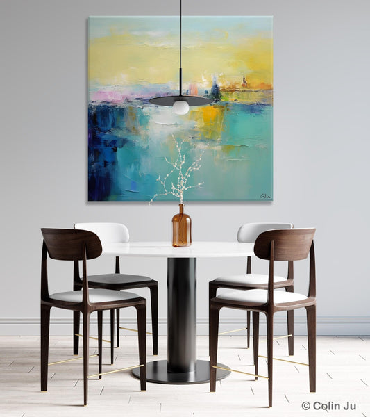 Modern Canvas Paintings, Contemporary Canvas Art, Original Modern Wall Art, Modern Acrylic Artwork, Large Abstract Painting for Bedroom-Grace Painting Crafts
