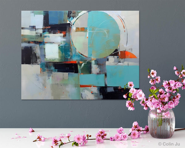 Extra Large Modern Canvas Paintings, Hand Painted Canvas Art, Large Original Wall Art Painting for Bedroom, Acrylic Paintings on Canvas-Grace Painting Crafts