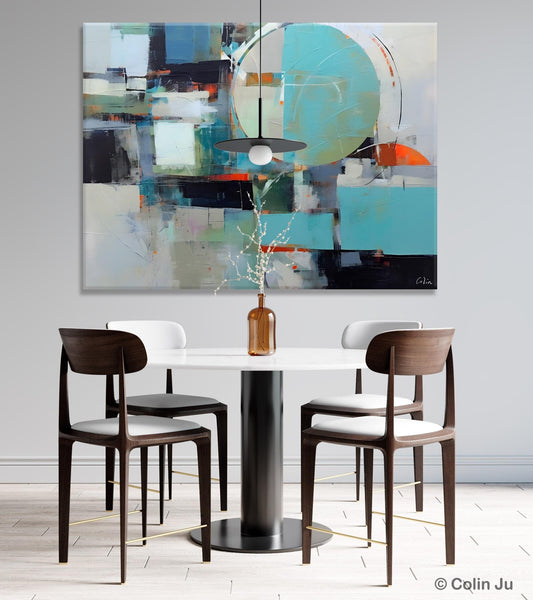 Extra Large Modern Canvas Paintings, Hand Painted Canvas Art, Large Original Wall Art Painting for Bedroom, Acrylic Paintings on Canvas-Grace Painting Crafts